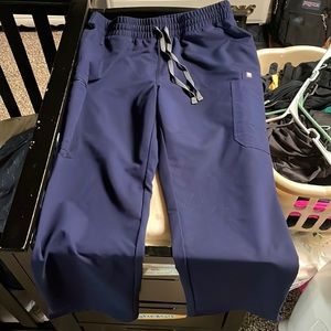 XL Figs Kade Cargo Navy Blue Scrub Pants